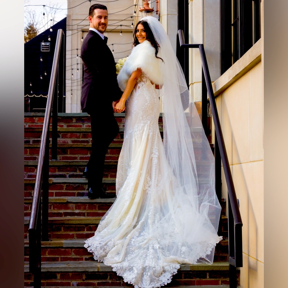 Martina Liana fit and flare style 1171 Wedding Dress